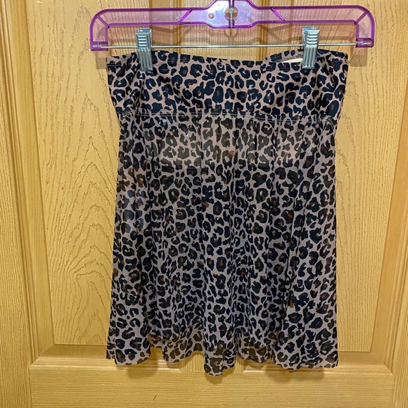 Kona Sol Leopard Tankini Top NWT - Picture 2 of 4